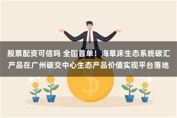 股票配资可信吗 全国首单！海草床生态系统碳汇产品在广州碳交中心生态产品价值实现平台落地