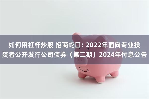 如何用杠杆炒股 招商蛇口: 2022年面向专业投资者公开发行公司债券（第二期）2024年付息公告