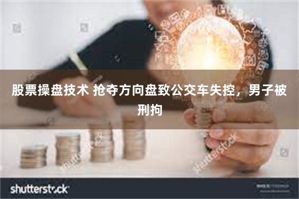 股票操盘技术 抢夺方向盘致公交车失控，男子被刑拘